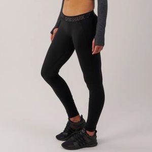 Black flex gymshark leggings